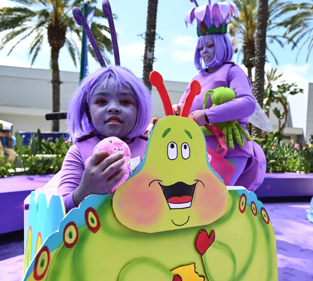 Arin Haddow, and her granddaughter, Nyla Jackson, dressed as the...