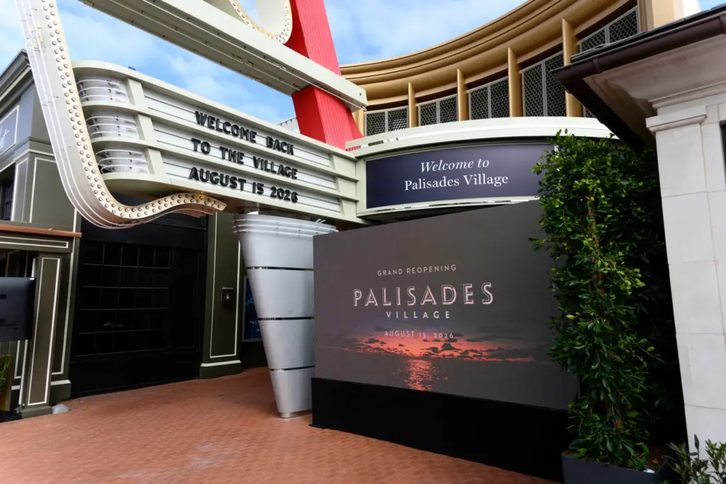 The Palisades Village held a grand reopening on Saturday, Aug....