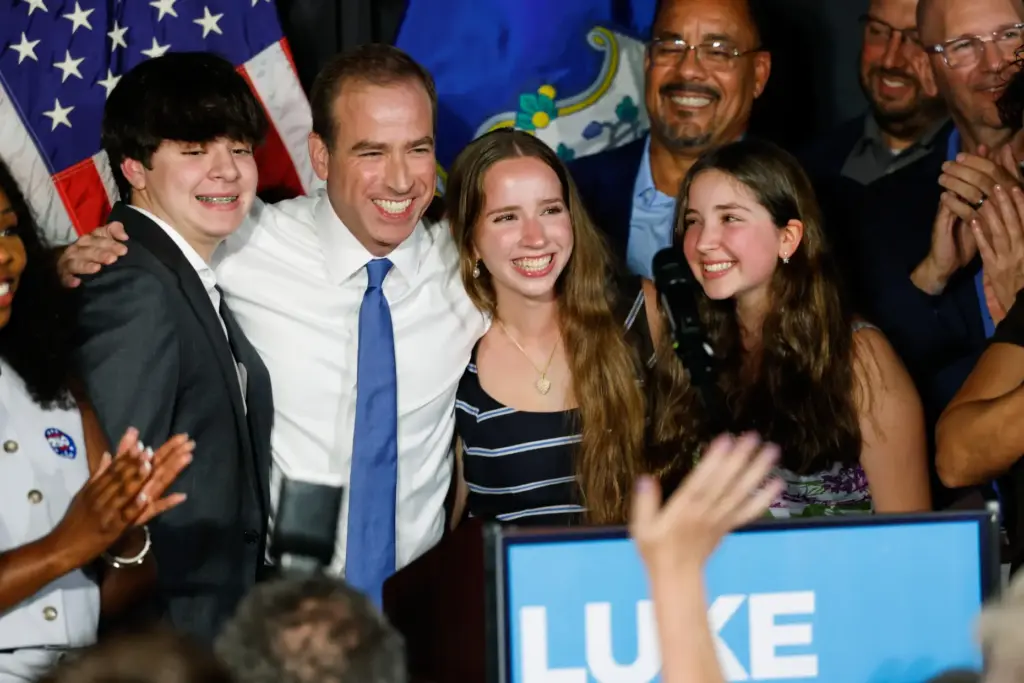 Luke Bronin, former Hartford mayor and Democratic candidate for Connecticut’s...