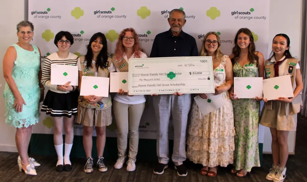Recipients of the inaugural Hamir Family Scholarships for graduating Girl...