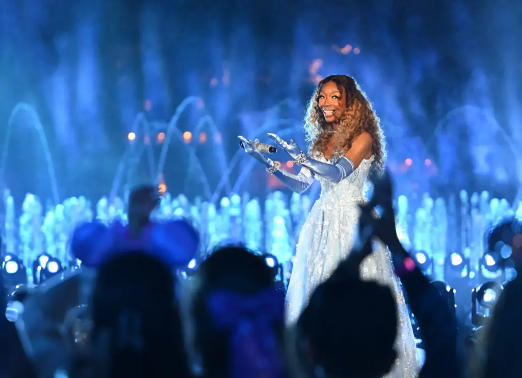 Brandy, live action Cinderella, performs during âDisney Princess: The Ultimate...