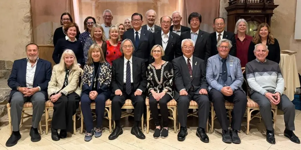 Members of the Laguna Beach Sister Cities Association delegation are...