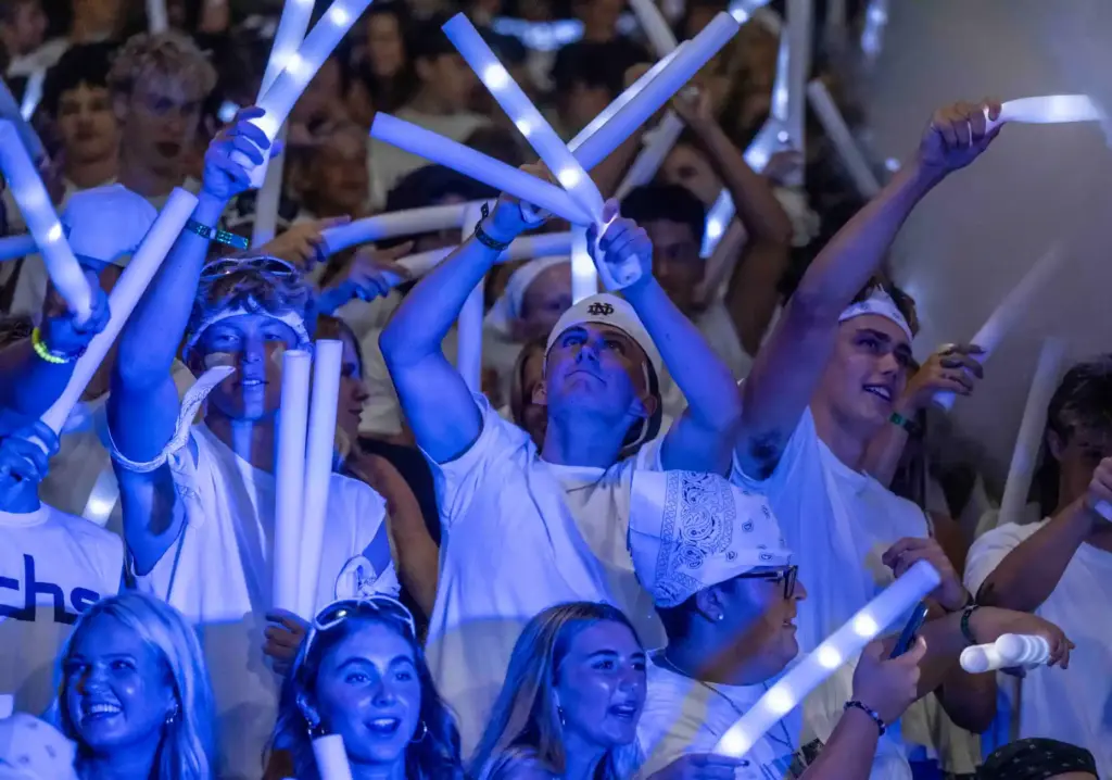 San Clemente students cheer on the Tritons during the teamâs...