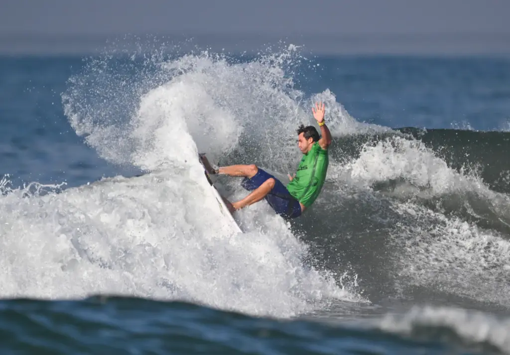Crosby Colapinto competes in the Round of 32 during the...