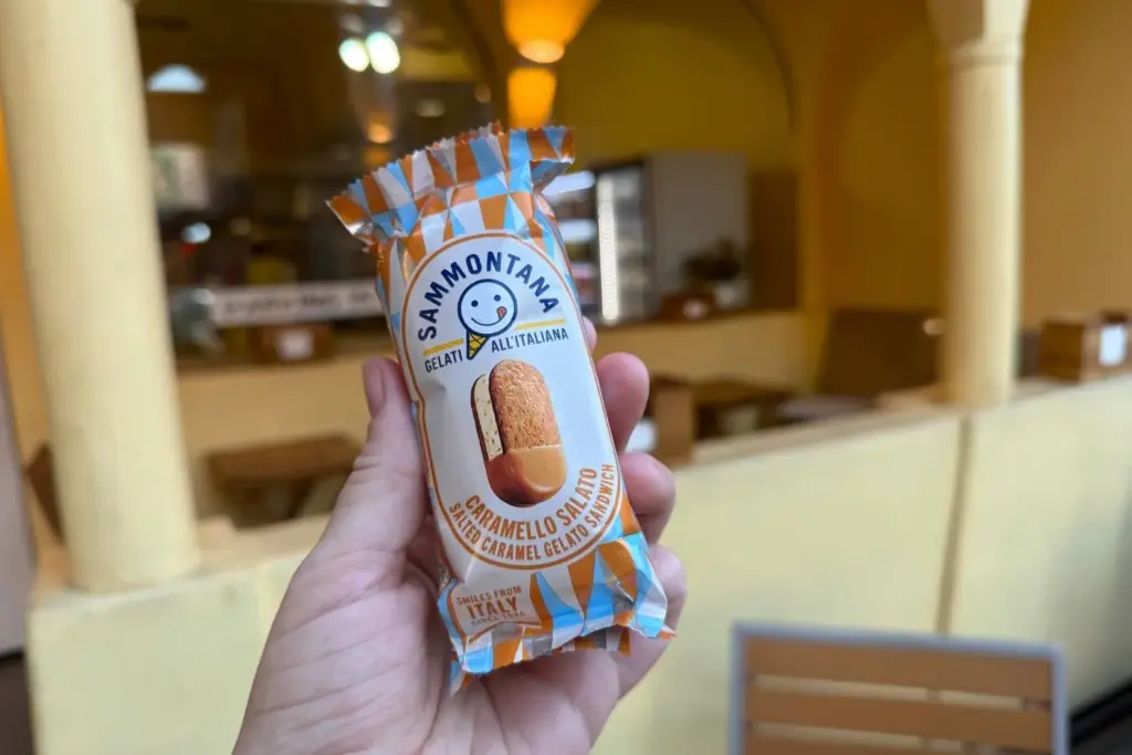 Salted Caramel Gelato Sandwich from Pino’s Sandwiches in Los Feliz...