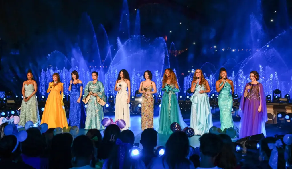 Disney princesses perform during âDisney Princess: The Ultimate Concert Celebrationâ...