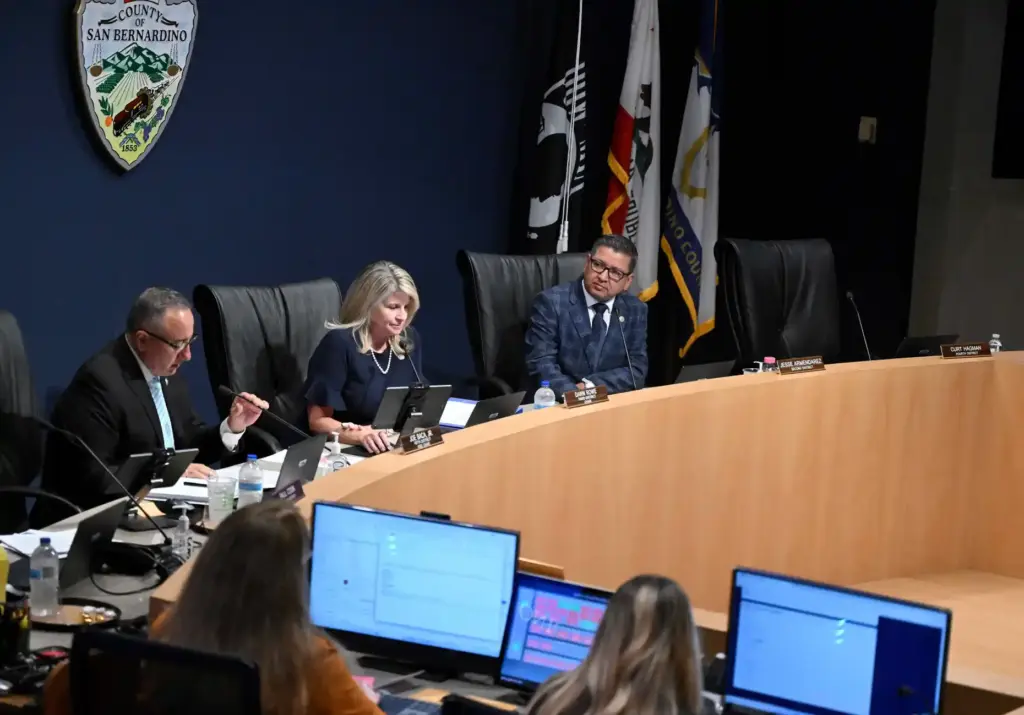 Curt Hagman, the 4th District supervisor, was absent from the...