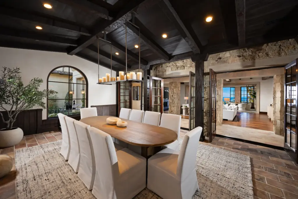 The formal dining room. (Photo by Jon Encarnacion)