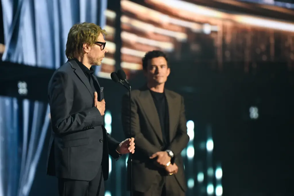 Jerry Bruckheimer receives the 2026 Disney Legends Award from Orlando...