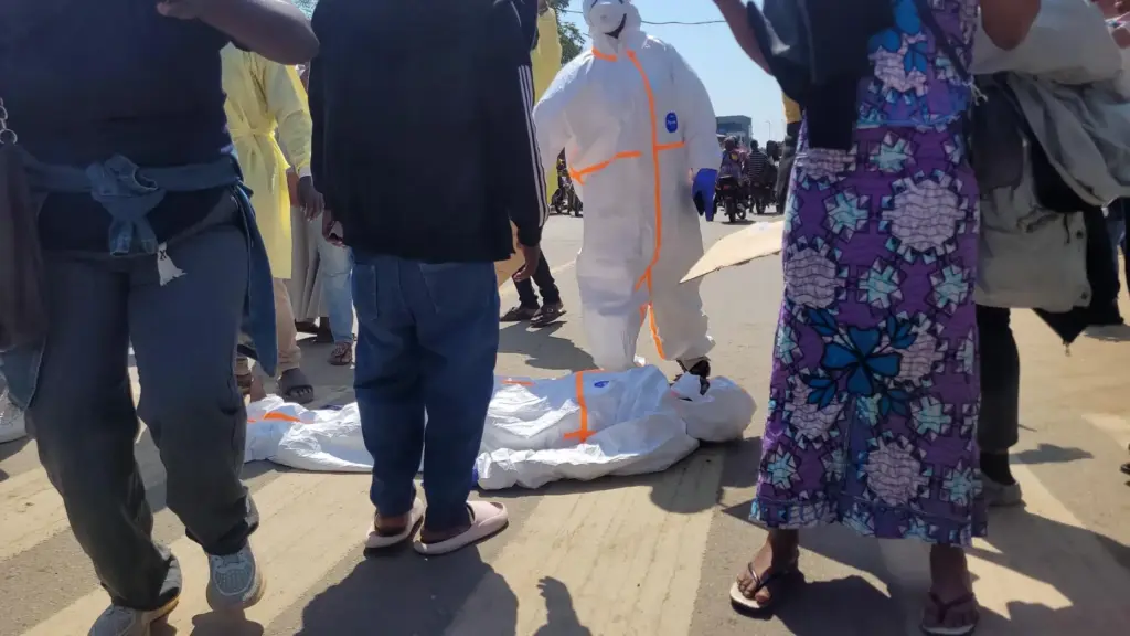 Health workers at the epicenter of the Ebola outbreak protest over unpaid wages.