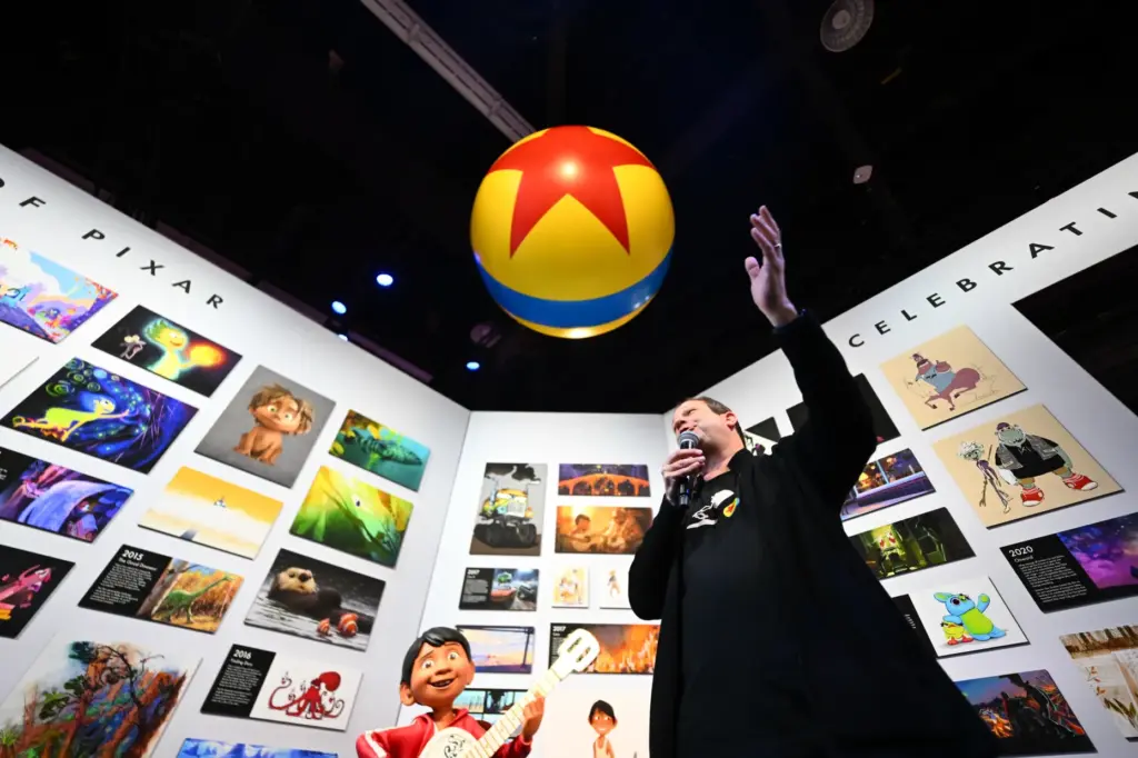 Jonathan Garson, general manager of Pixar, at the Pixar Animation...