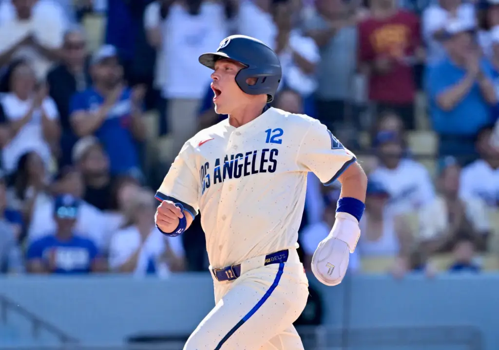 Alex Call scores on a triple by teammate Shohei Ohtani...