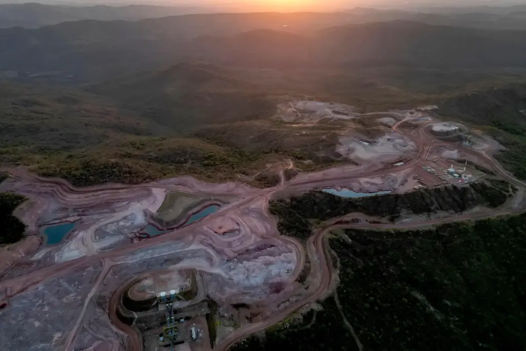 A mine operated by Serra Verde Mining digs for rare earth elements.