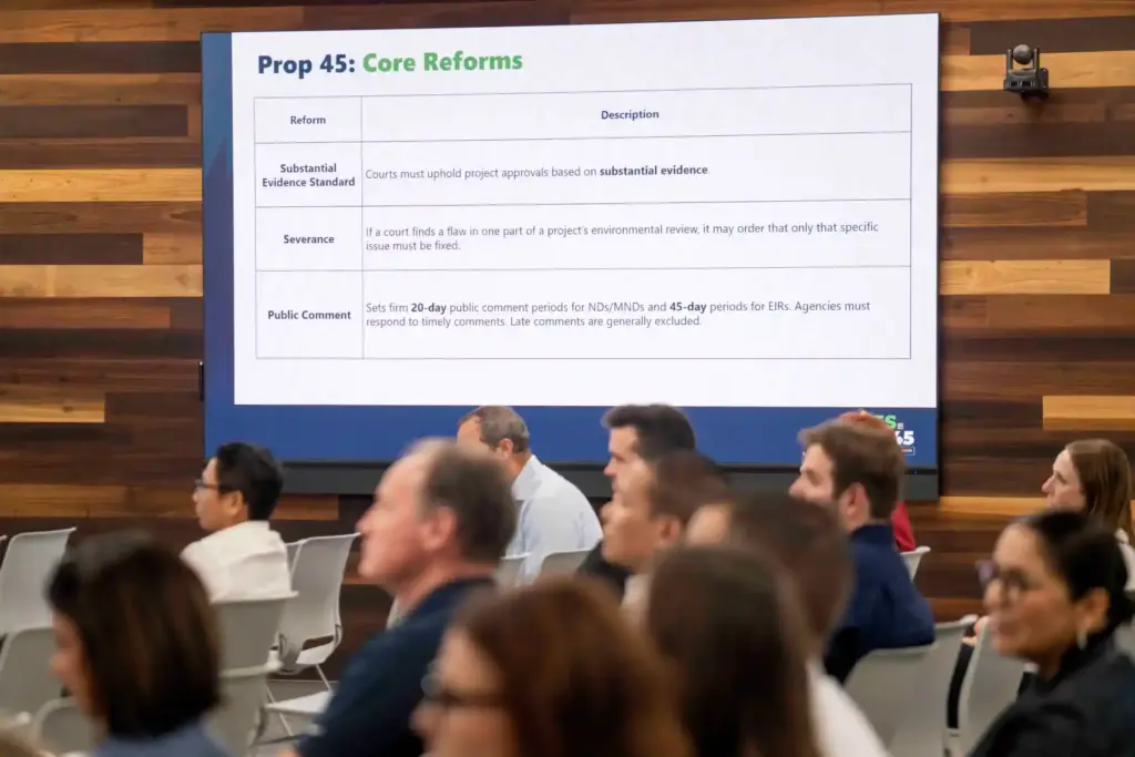 A display lists a portion of the core reforms associated...