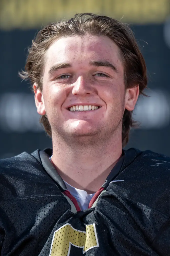 Gannon Berkson, Canyon High School center, in Anaheim on Wednesday,...