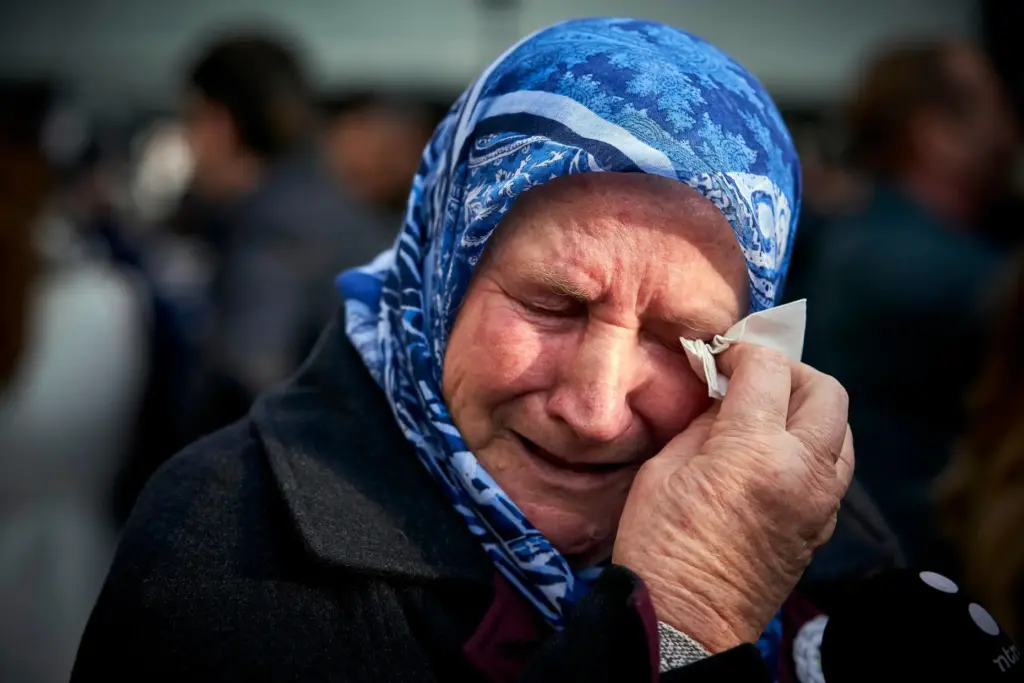 FILE – Nura Mustafic, one of the Mothers of Srebrenica...
