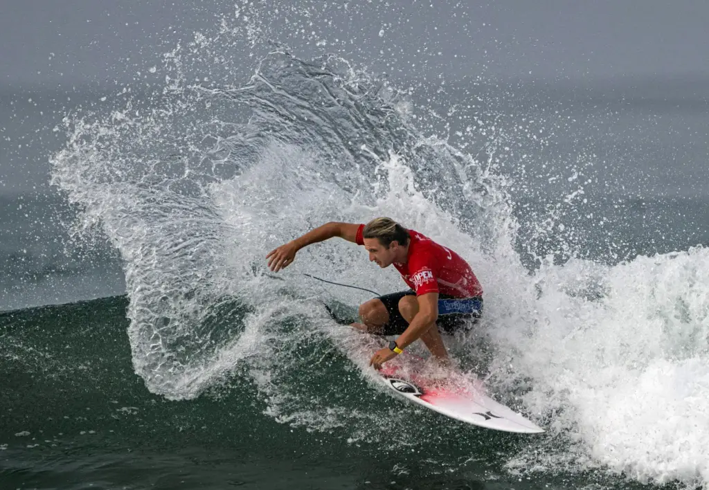 Jake Marshall of the U.S. takes part in the U.S....