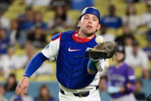 Dodgers rebuild catching depth with Dalton Rushing placed on injured list