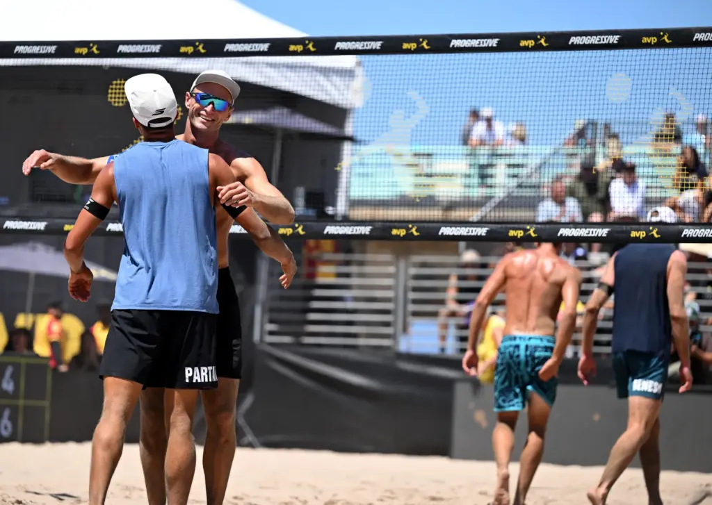 Miles Partain and Paul Lotman play against Taylor Crabb and...