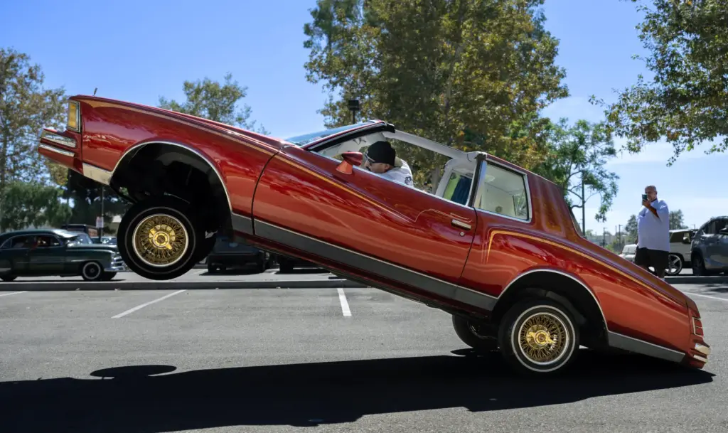 Robert Ruiz “hops” his 1979 Monte Carlo T-Top into the...