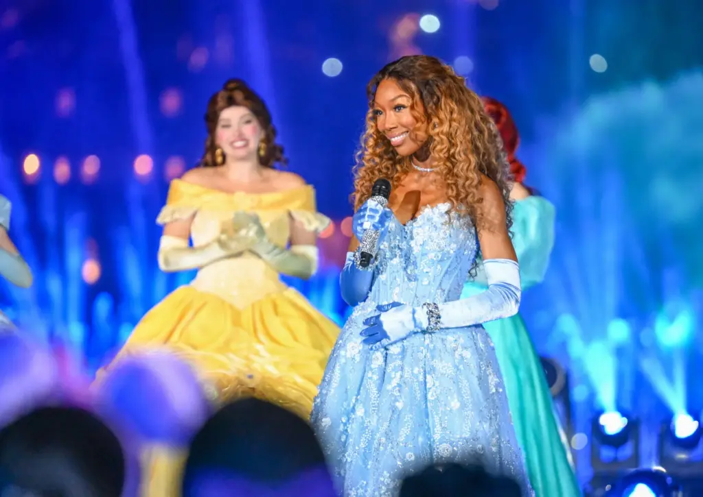Brandy, live action Cinderella, performs during âDisney Princess: The Ultimate...