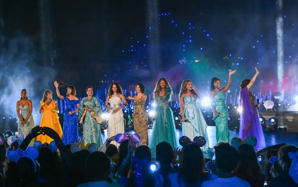 Disney princesses perform during âDisney Princess: The Ultimate Concert Celebrationâ...