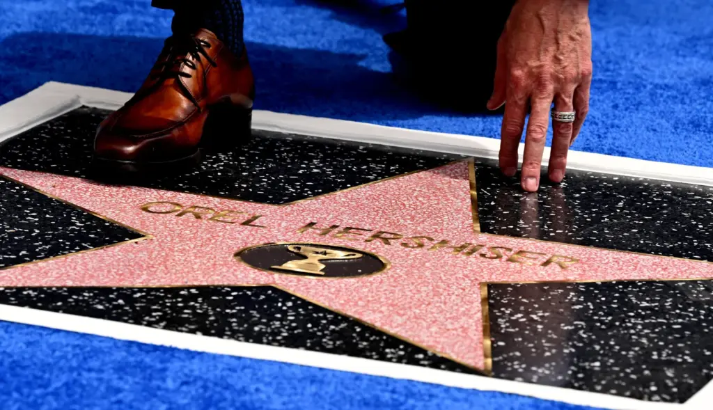 Los Angeles Dodgers great, Orel Hershiser was honored with a...