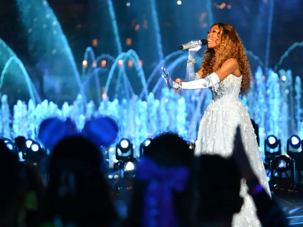Brandy, live action Cinderella, performs during âDisney Princess: The Ultimate...