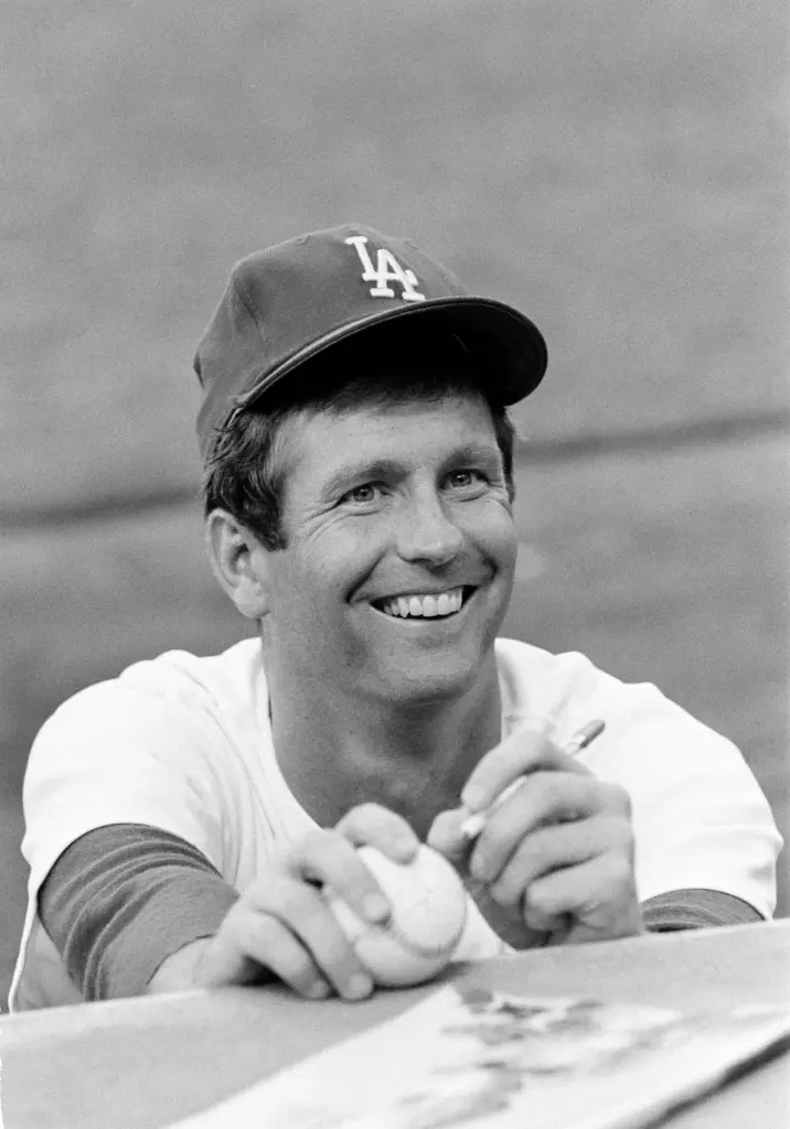 Left-hander Tommy John is pictured in a file photo during...