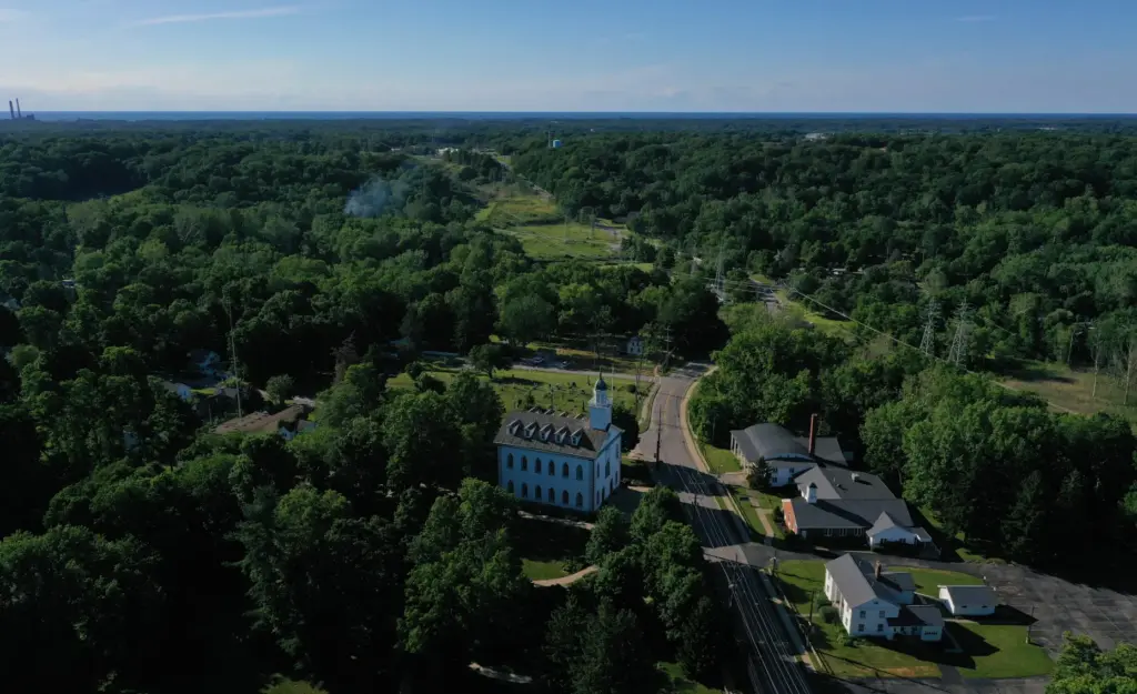 The Kirtland temple, on Wednesday, June 15, 2026, in Kirtland,...