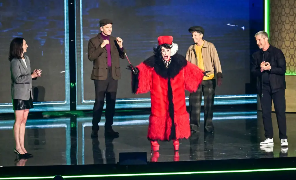 Glenn Close reprises her role at Cruella de Vil during...