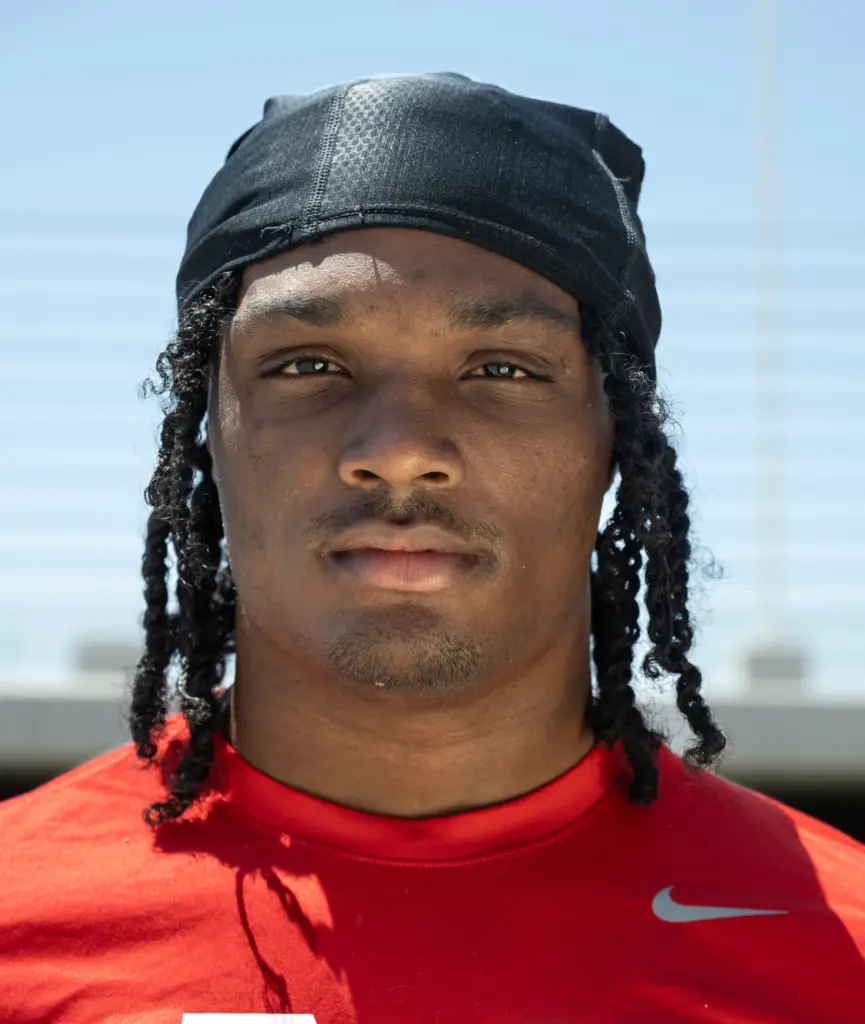 Mater Dei football player DJ Clanton at the Santa Ana...