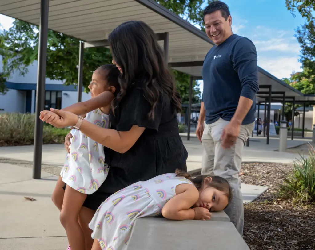 Millie Perez, 4, is excited to start pre-K during the...
