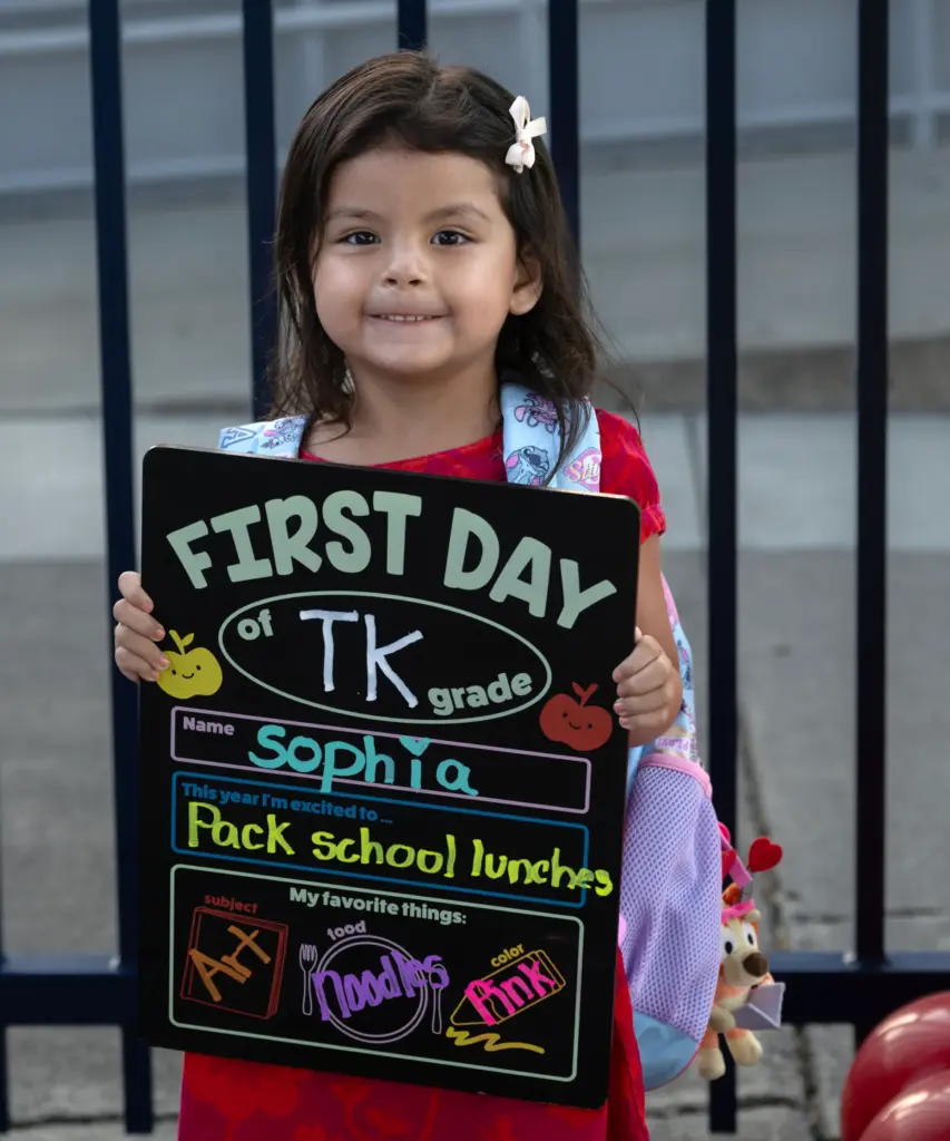Elizabeth Reyes captures her 4-year-old daughter Sophia’s first day of...