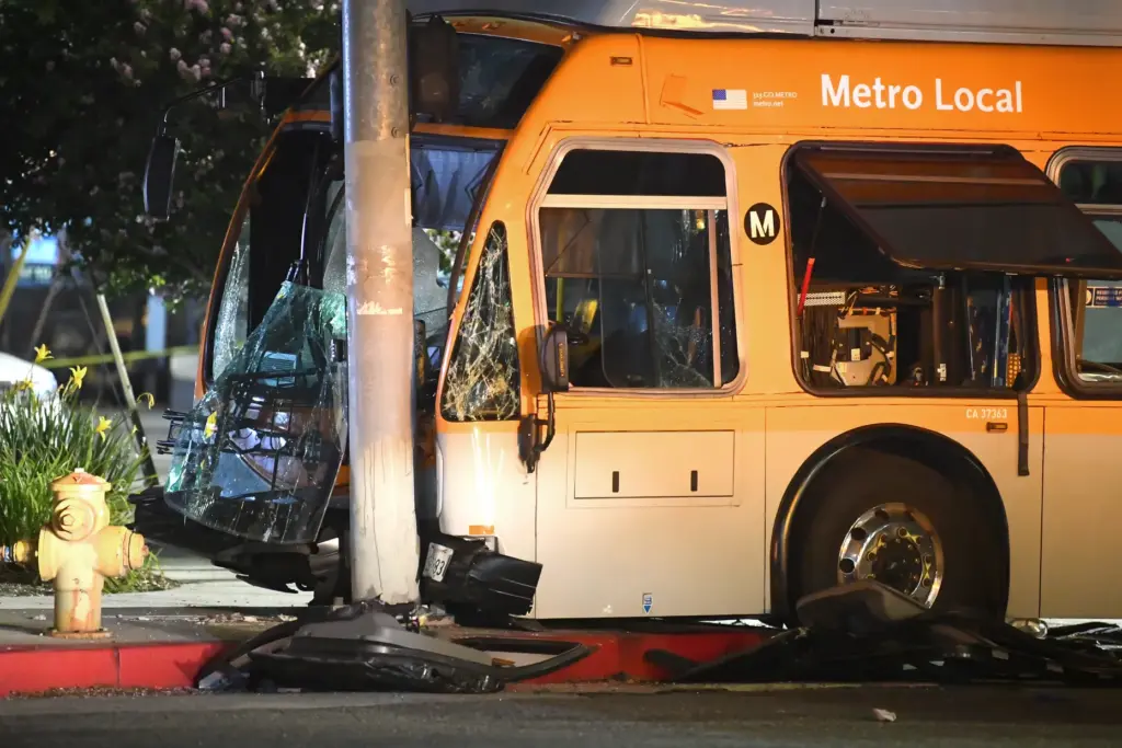 An investigation is underway following a collision between a Metro...