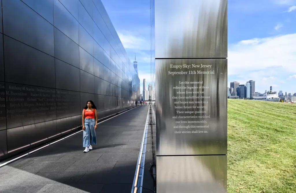 A visitor at the Empty Sky: New Jersey September 11th...