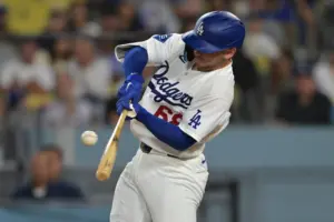 Dodgers’ Dalton Rushing to get brief audition for postseason spot