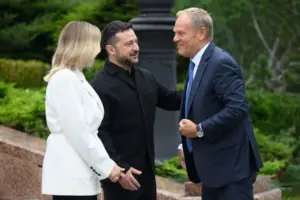Zelenskyy welcomes leaders from 7 countries for a regional summit