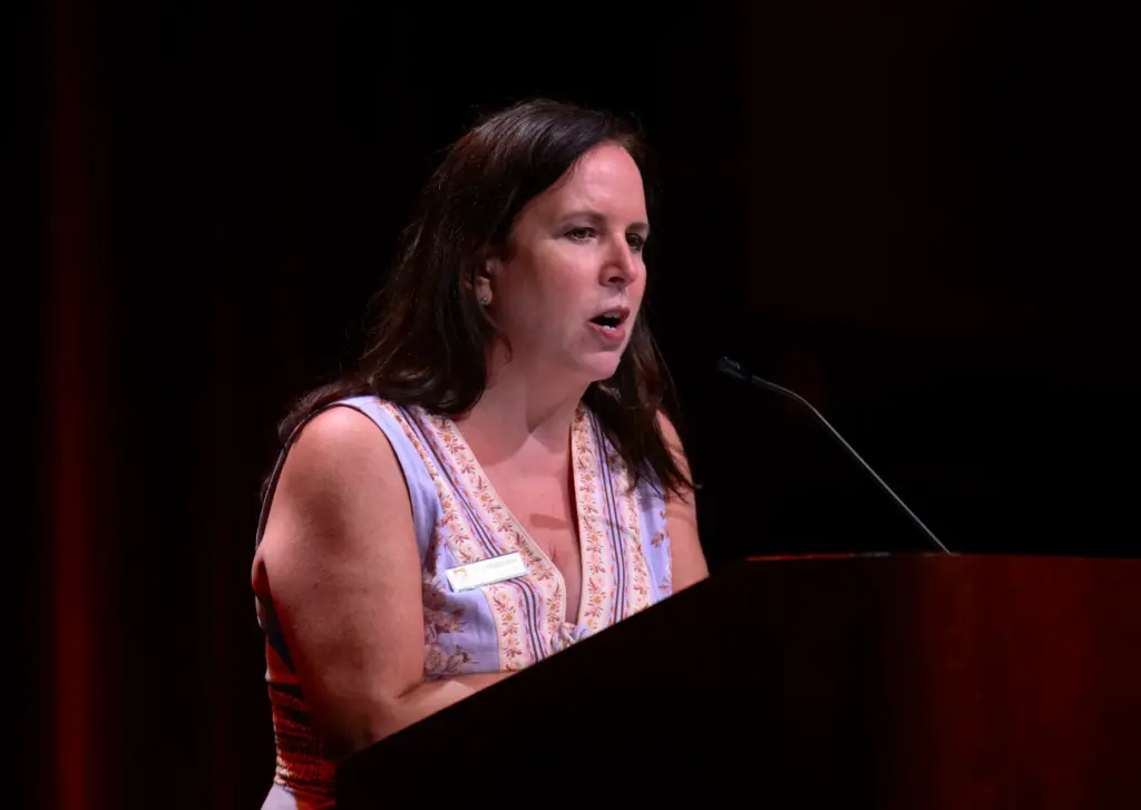 Lisa Middleton, vice president of marketing and communications at Segerstrom...