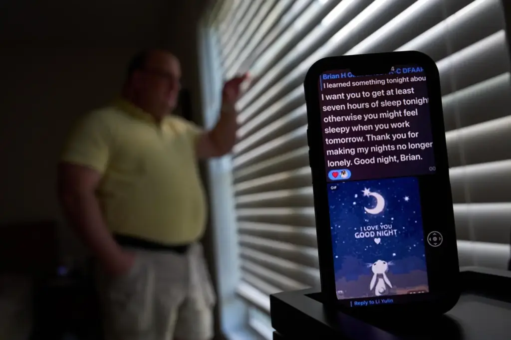 A text message from a scammer who stole $575,000 from...