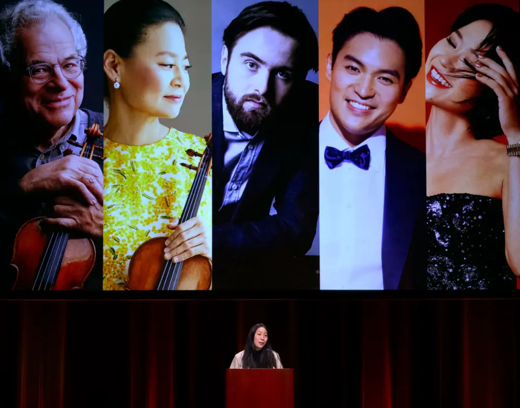 Jean Hsu, chief operating officer at the Philharmonic Society of...