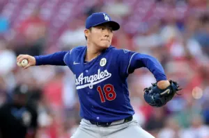 Yoshinobu Yamamoto, Dodgers’ bullpen combine on 3-hit shutout to beat Reds