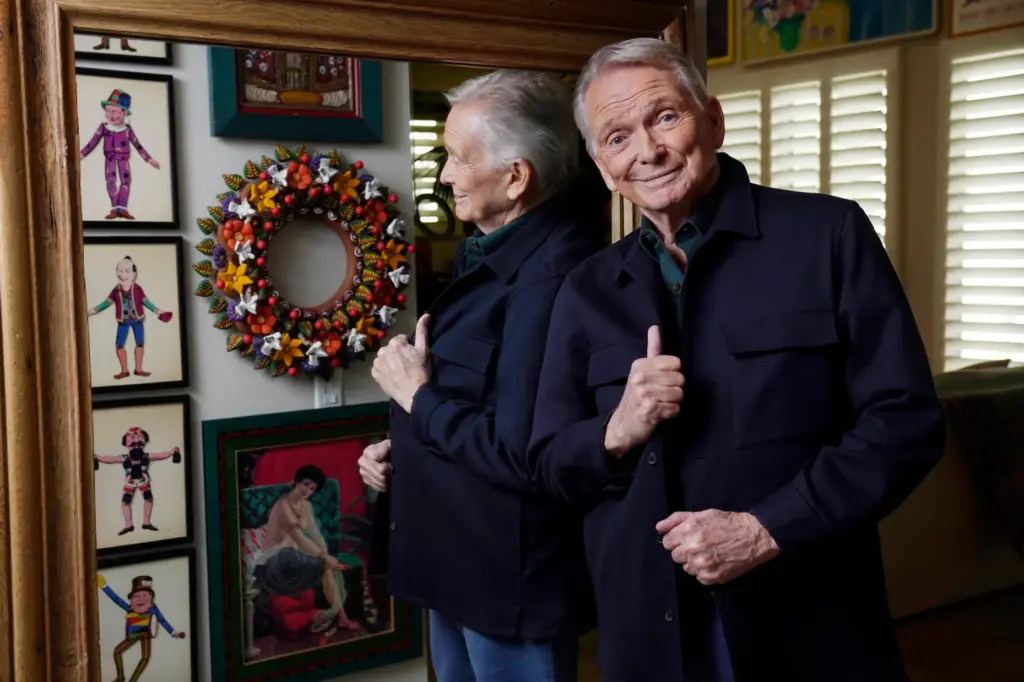 FILE – Costume and fashion designer Bob Mackie poses for...