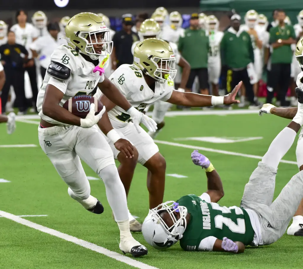 Long Beach Poly kick returner Prince looks for opening vs....