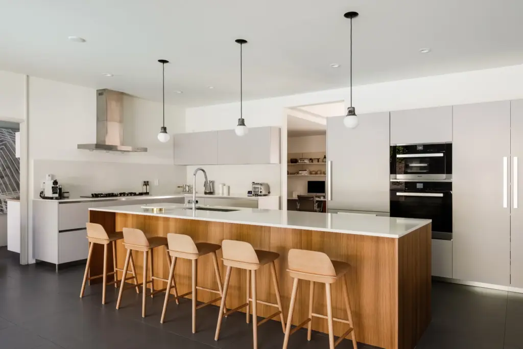 The minimalist kitchen. (Photo by Sterling Reed Photography)