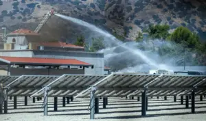Batteries removed from La Verne fire site, evacuation order lifted