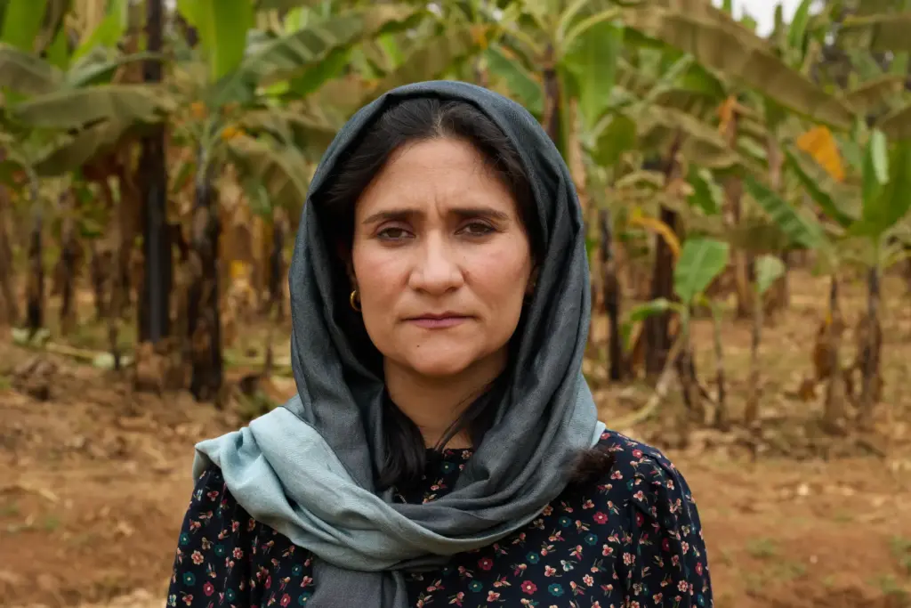 Shabana Basij-Rasikh poses for a photo in Rwanda.
