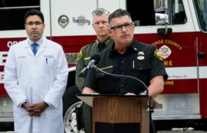 OCFA board removes interim from Chief TJ McGovern’s title