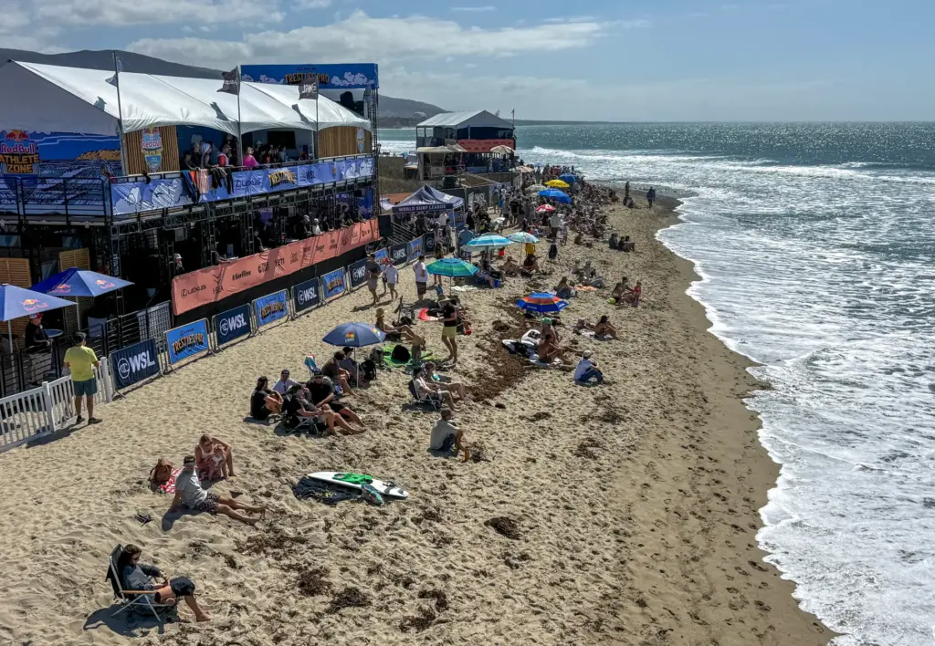 Lower Trestles, the site of World Surf League’s 2026 Lexus...