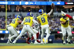 Rams’ offensive line looks to keep rolling against stout Broncos front